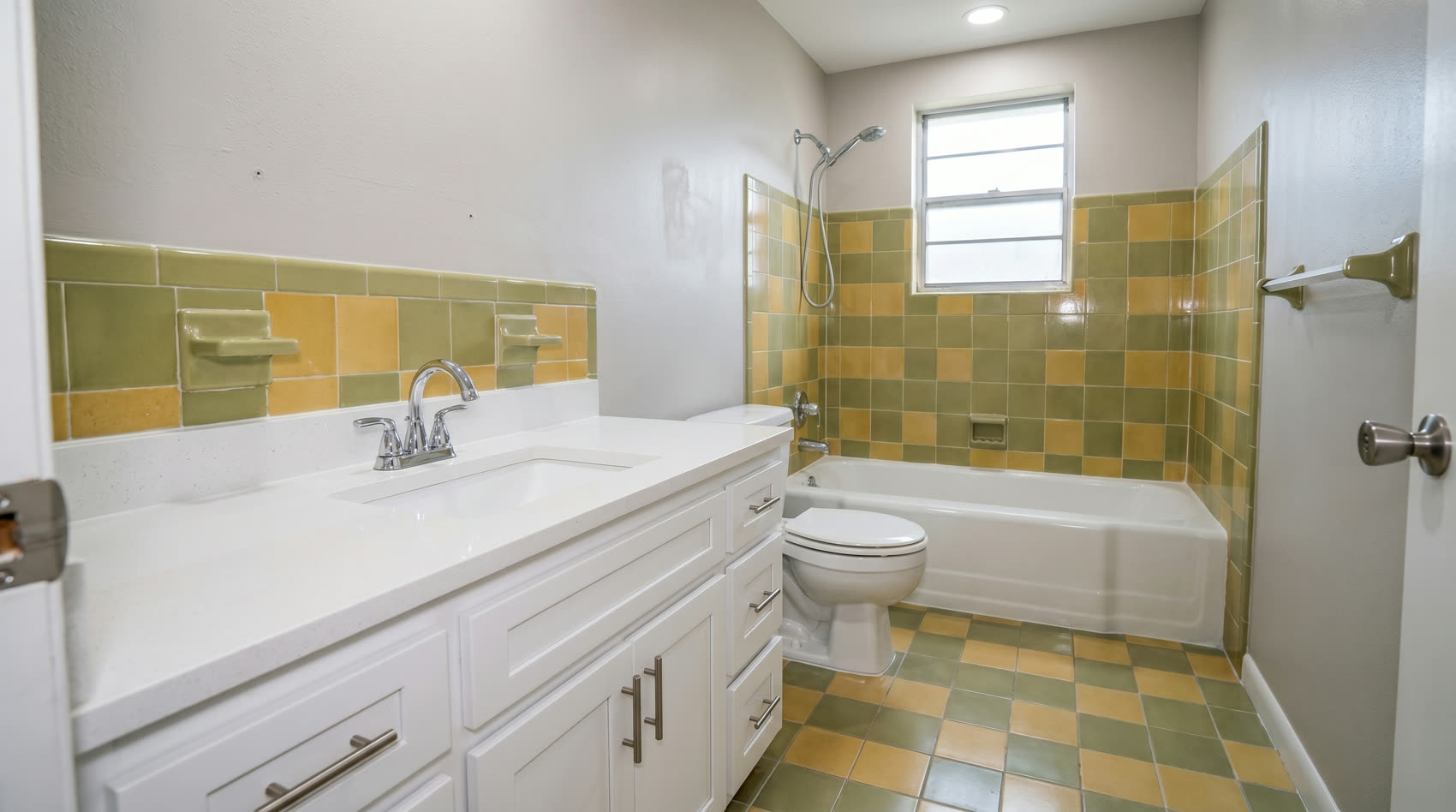 Renovated bathroom